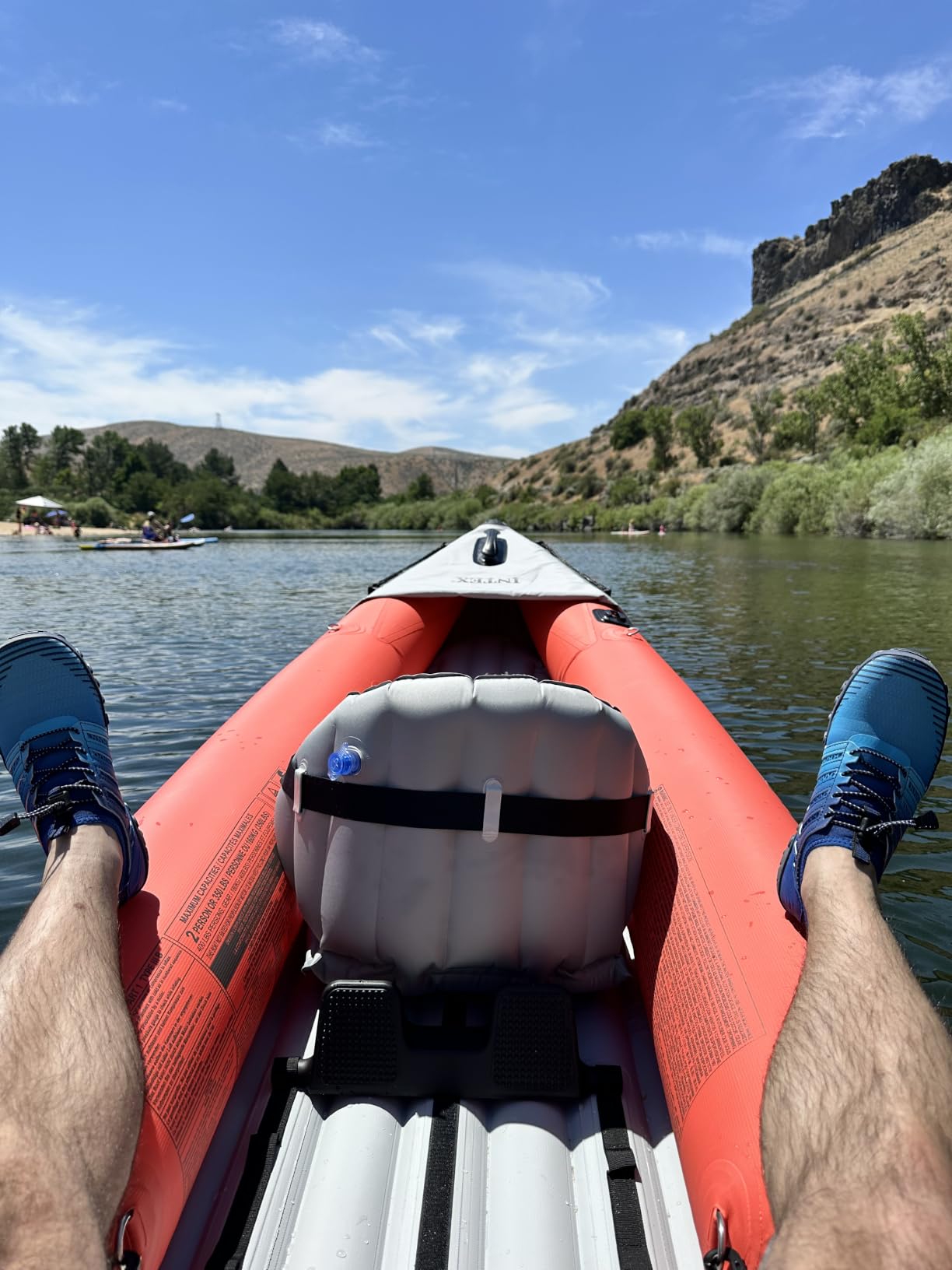 INTEX Excursion Pro K2 Inflatable Kayak 2-Person Set with Paddles & Pump customer photo 2