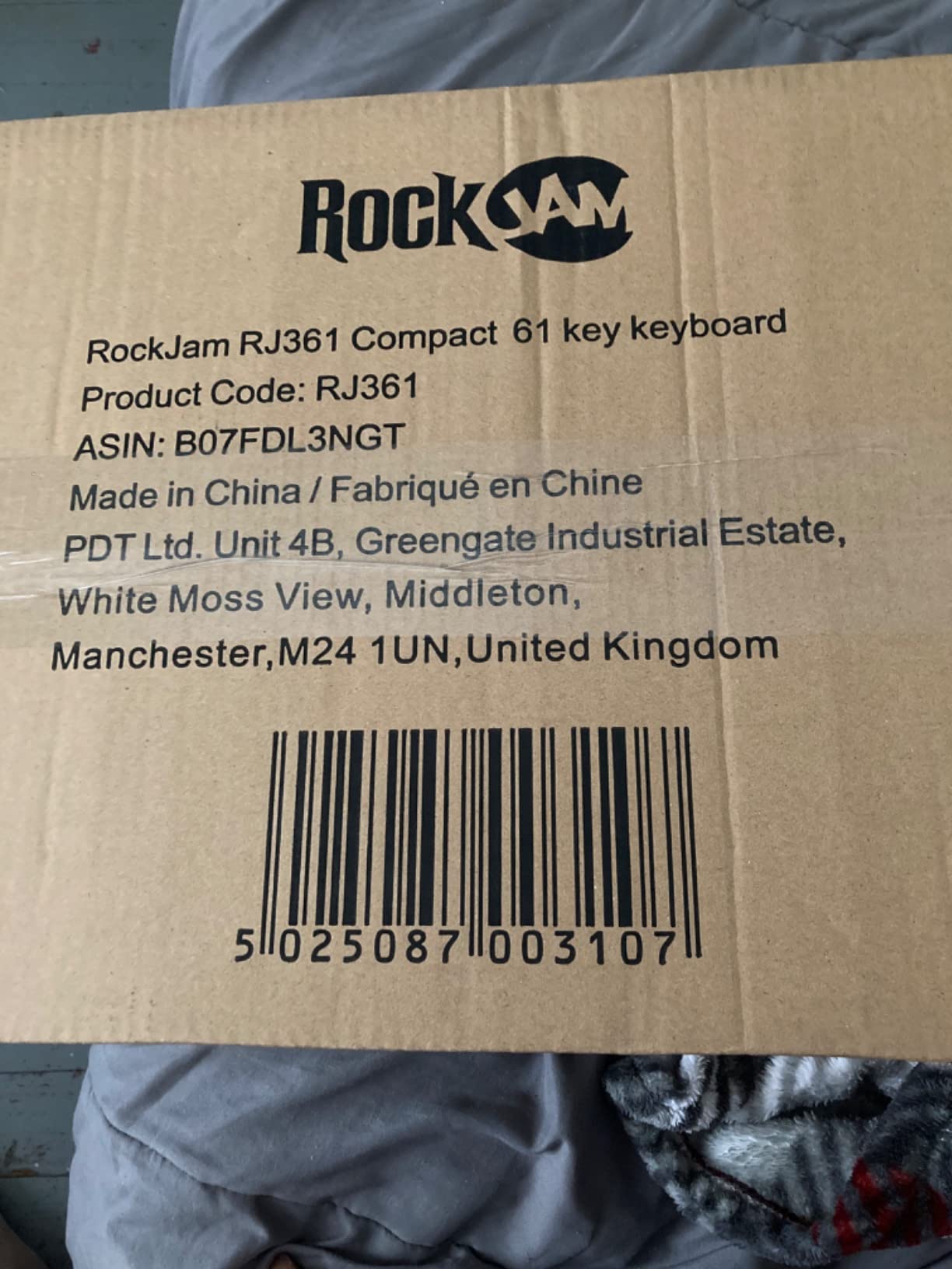 RockJam RJ361 61 Key Compact Keyboard Piano for Beginners | Compact electric keyboard piano with 200 sounds, 200 rhythms, note stickers and Simply Piano lessons for beginners customer photo 1