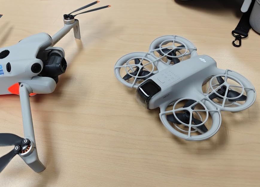 DJI Neo, Mini Drone with 4K UHD Camera for Adults, 135g Self Flying Drone that Follows You, Palm Takeoff, Subject Tracking, QuickShots, Stabilized Video, Built-In Propeller Guard (Controller-Free) customer photo 2