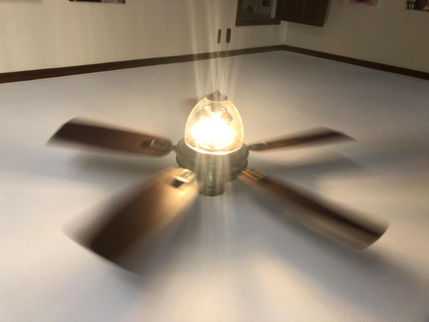 Honeywell Ceiling Fans Glencrest, 52 Inch Indoor Outdoor LED Ceiling Fan with Light, Pull Chain, Dual Mounting Options, ETL Damp Rated, Dual Finish Blades, Reversible Motor - 50615-01 (Bronze) customer photo 2