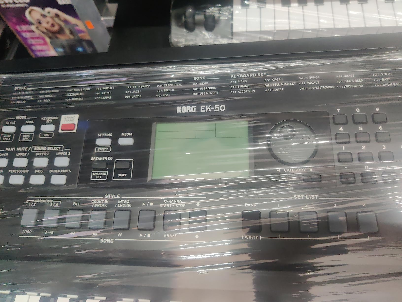Korg EK50 61-Key Workstation with 700 Sounds and 280 Styles for Performance, Composition and Recording customer photo 1