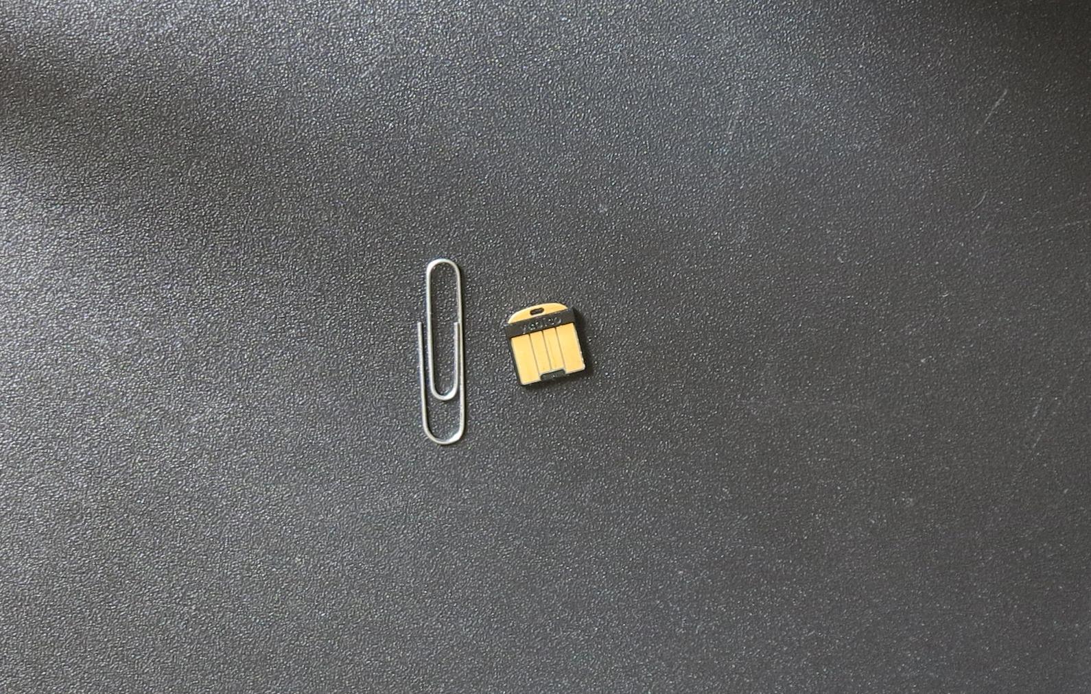 Yubico - YubiKey 5 Nano A - Multi-Factor Authentication (MFA) Security Key and Passkey, Connect via USB, FIDO Certified - Protect Your Online Accounts (Nano USB-A) customer photo 2