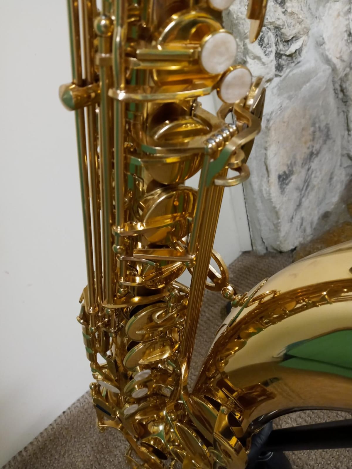 Eastar Alto Saxophone Beginner Student Eb Sax, Golden Full Kit, AS-II customer photo 2