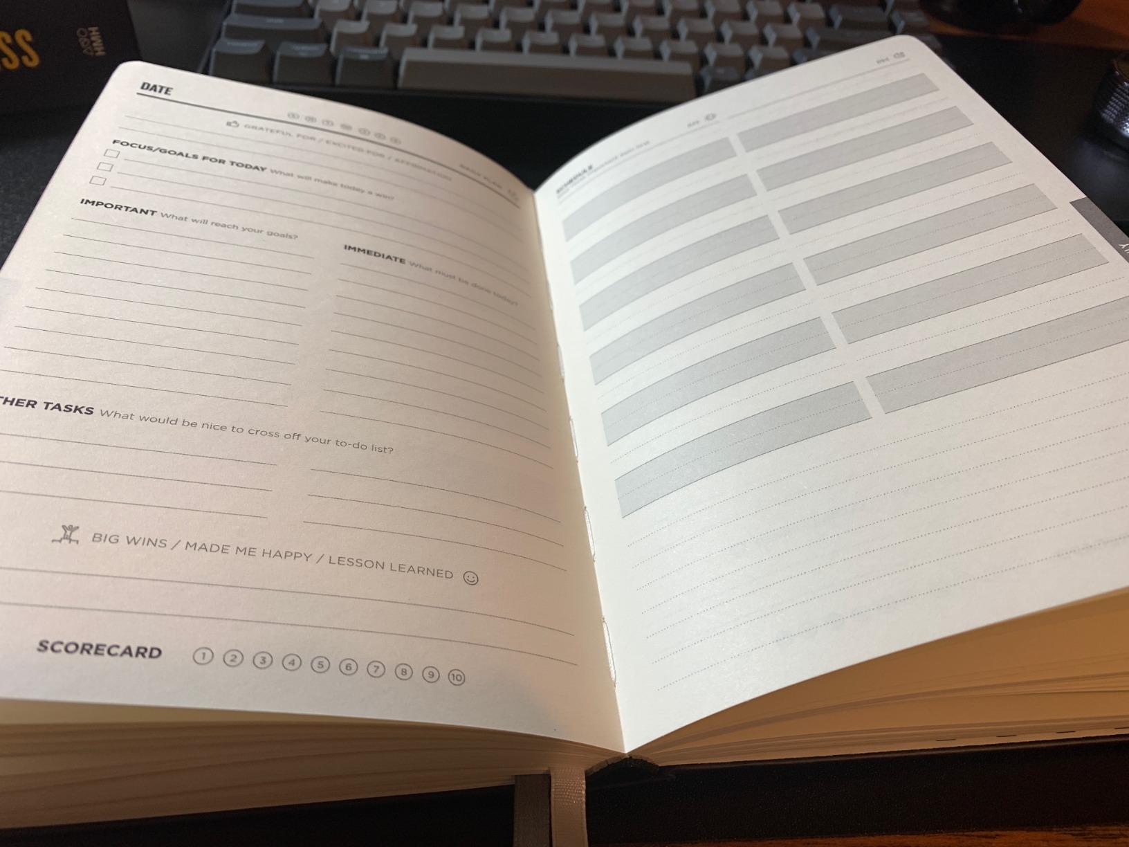 Get Stuff Done Planner for Productivity - 1 Year Undated Daily Planner, 8.5- x 11- - Sturdy & Smart Organizer for Goal Setting - Personal Organizer for Men & Women customer photo 1