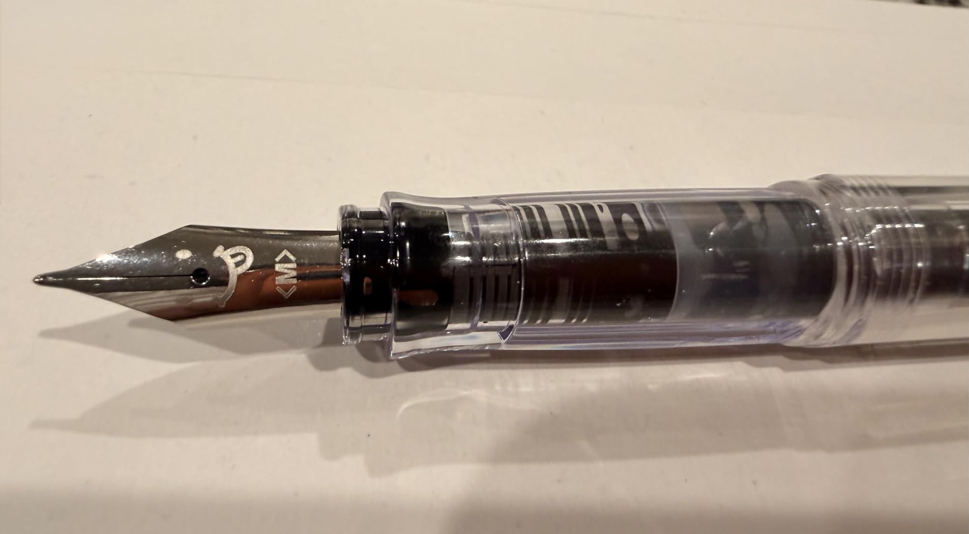 PILOT Kakuno Fountain Pen, Clear Barrel, Extra Fine Nib, 0.3mm customer photo 1