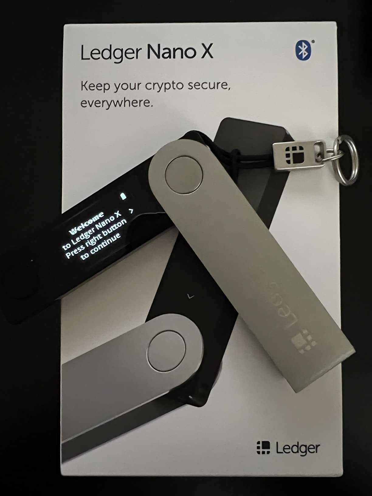 Ledger Nano X - Classic Crypto Wallet with Bluetooth | Compact, go anywhere, 1.1