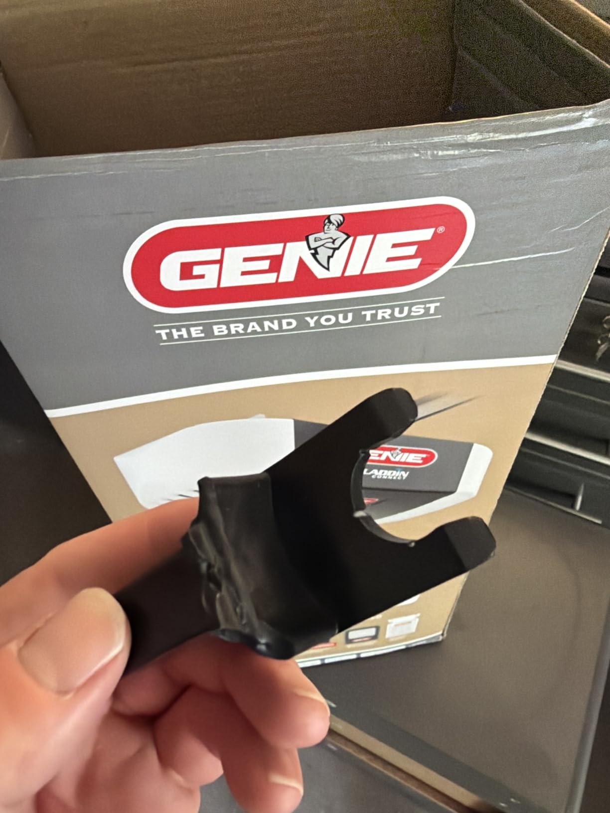 Genie QuietLift Connect - WiFi Smart Garage Door Opener with Added Wireless Keypad, 3/4 HPC Smart Belt Drive - Model 3053-TKV customer photo 1