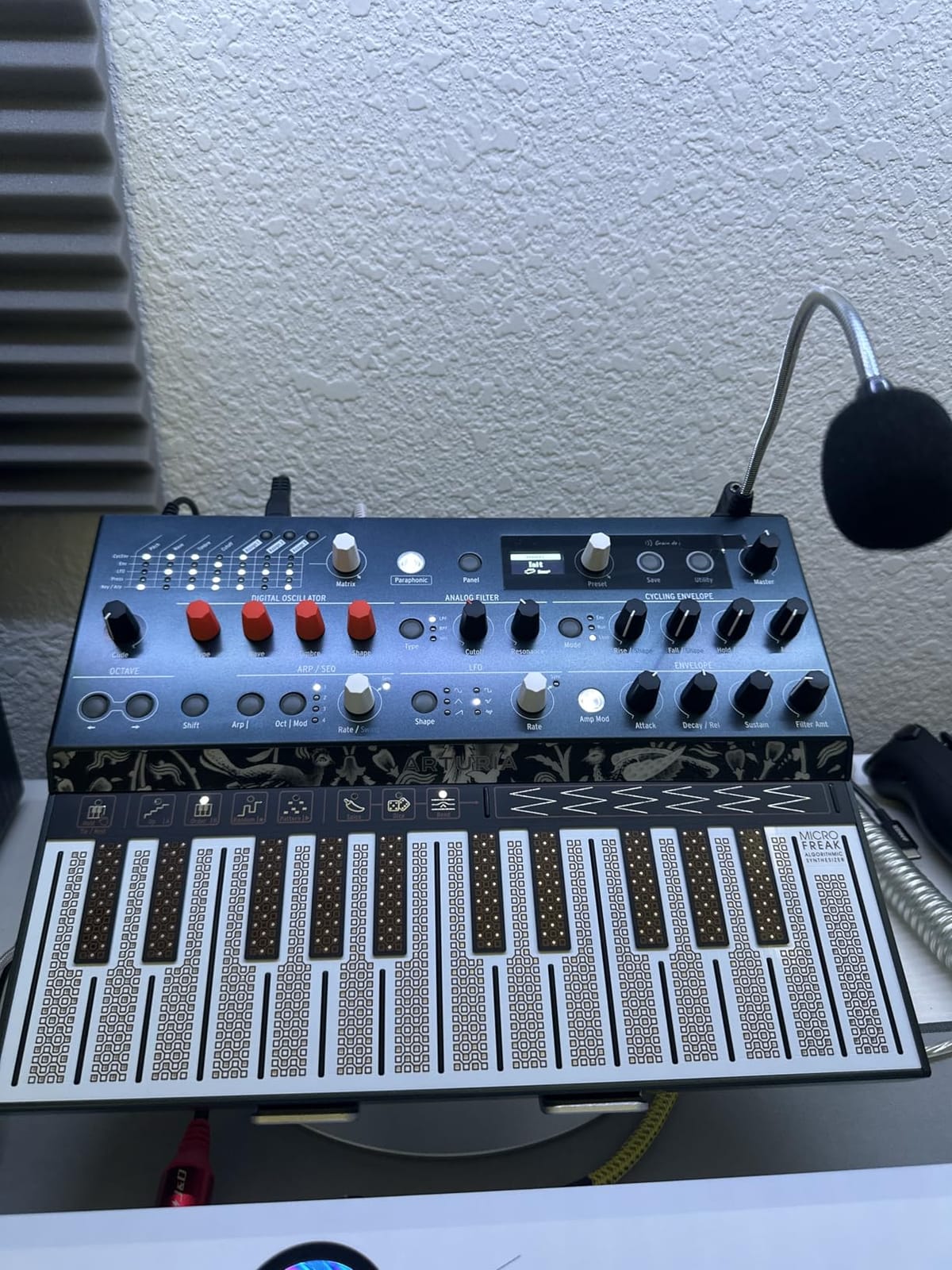 Arturia MicroFreak Synthesizer Keyboard | 21 paraphonic oscillator modes customer photo 1