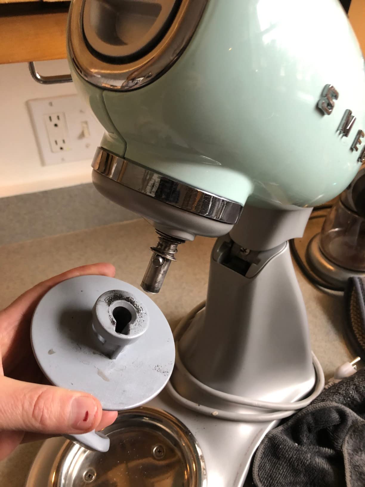 Smeg 50's Retro Stand Mixer (Red) customer photo 2
