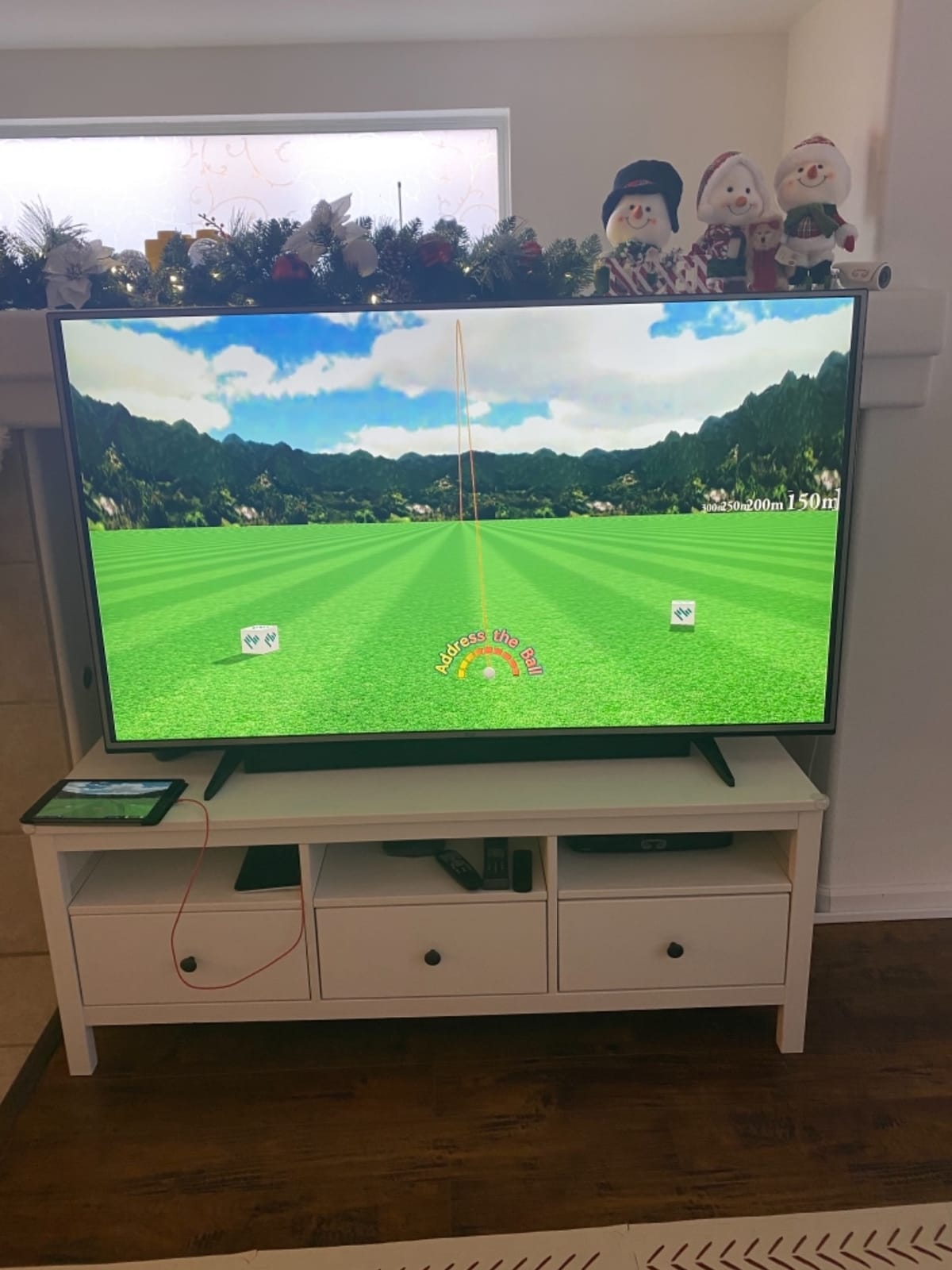 PHIGOLF Home Golf Simulator, Motion Sensor & 3D Analysis | Interactive Golf Game with Swing Stick, 38,000+ Courses, Mobile & E6 Connect customer photo 2