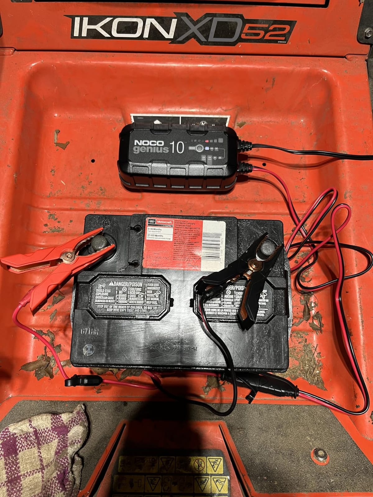 NOCO GENIUS10, 10A 6V/12V Smart Battery Charger, Trickle Charger & Maintainer with Overcharge Protection, Desulfator, and Temperature Compensation customer photo 2
