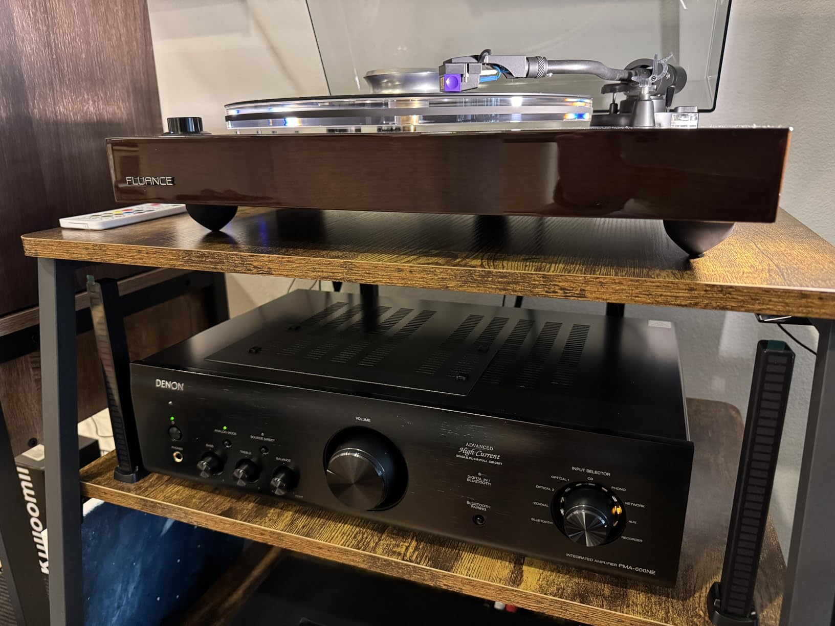 Denon PMA-600NE Bluetooth Stereo Amplifier | 2 Channel Amplifier Home Audio | Integrated Amp | 70W x 2 | Built-in DAC & Phono Pre-Amp | Analog Mode | Advanced Ultra High Current Power customer photo 1