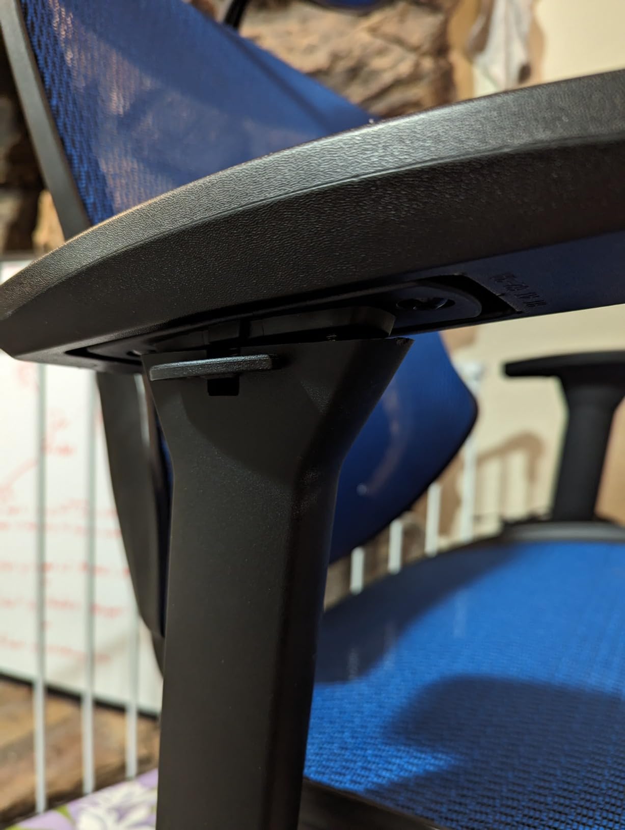 Staples Dexley Ergonomic Mesh Task Chair, Lumbar Support, Adjustable, Black customer photo 2