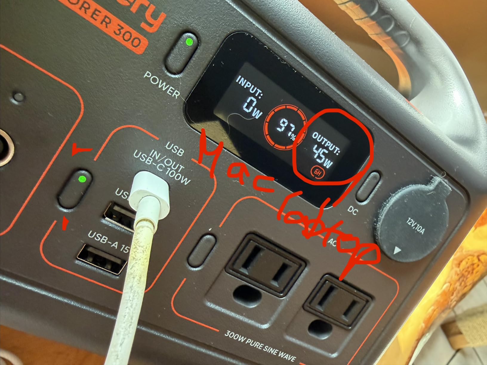 Jackery Explorer 300 Portable Power Station,292Wh customer photo 2