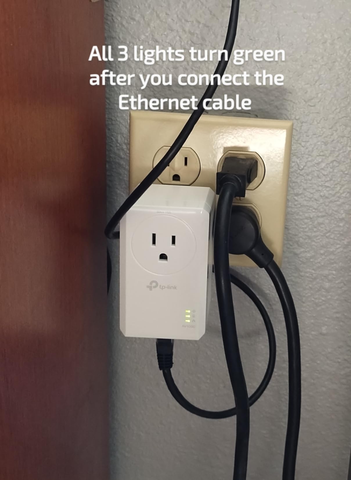 TP-Link AV1000 Powerline Ethernet Adapter KIT - Gigabit Port, Nano Size (TL-PA7017 KIT) customer photo 2