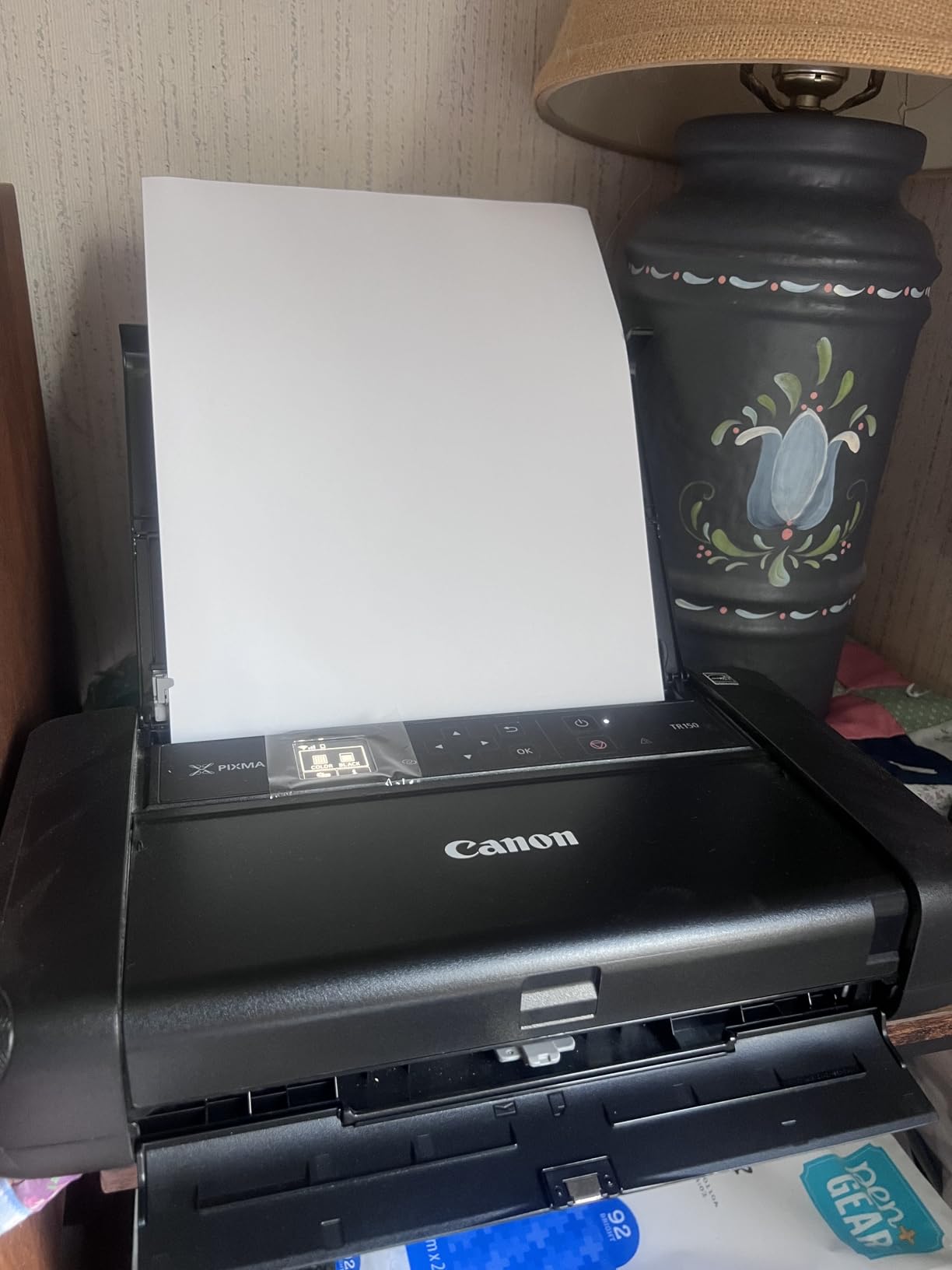 Canon PIXMA TR150 Wireless Portable Printer customer photo 1
