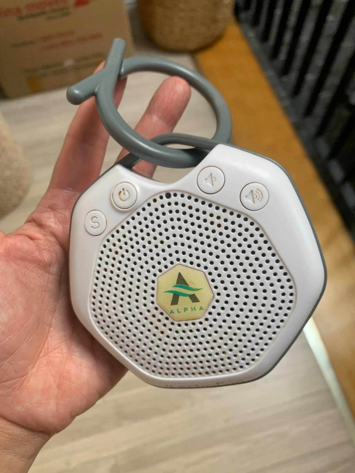 Adaptive Sound Technologies LectroFan Alpha - White Noise Machine to Support Restful Sleep - Blocks Ambient Sound - Built-in Lullabies - Convenient Clip Attachment - Portable Relaxation Support customer photo 2
