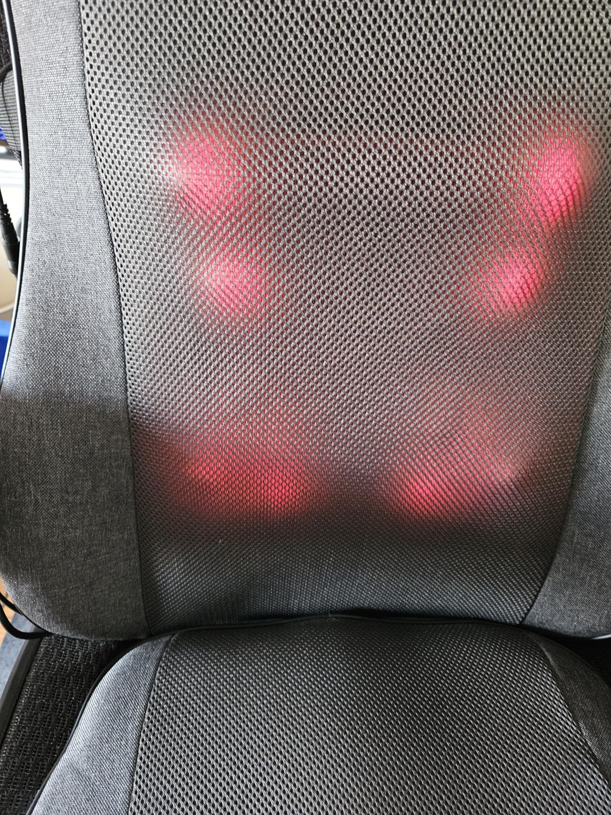 COMFIER Shiatsu Full Back Massager,Massage Chair Pad with Heat,2D/3D Massage Seat Cushion,Chair Massager with 10 Shiatsu Nodes, Rolling Kneading Chair Pads for Lower Back,Father Day Gifts customer photo 2