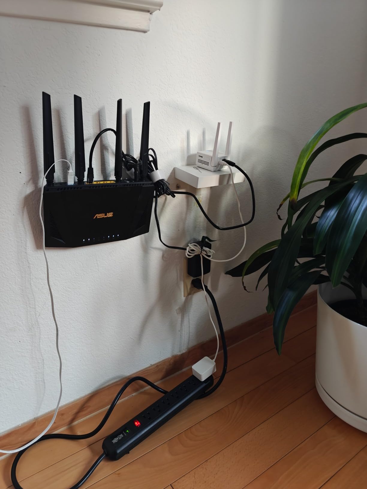 ASUS RT-AX58U Dual Band WIFI Router (RT-AX3000) (Renewed) customer photo 1