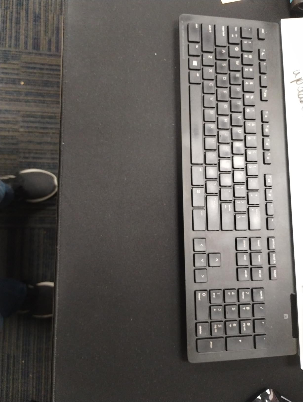 Large Extended Gaming Mouse Pad with Stitched Edges (31.5X15.7In) Mousepad | Non-Slip Natural Rubber Base, Waterproof Computer Keyboard Pad Mat for Esports Pros/Gamer/Desktop/Office/Home customer photo 1