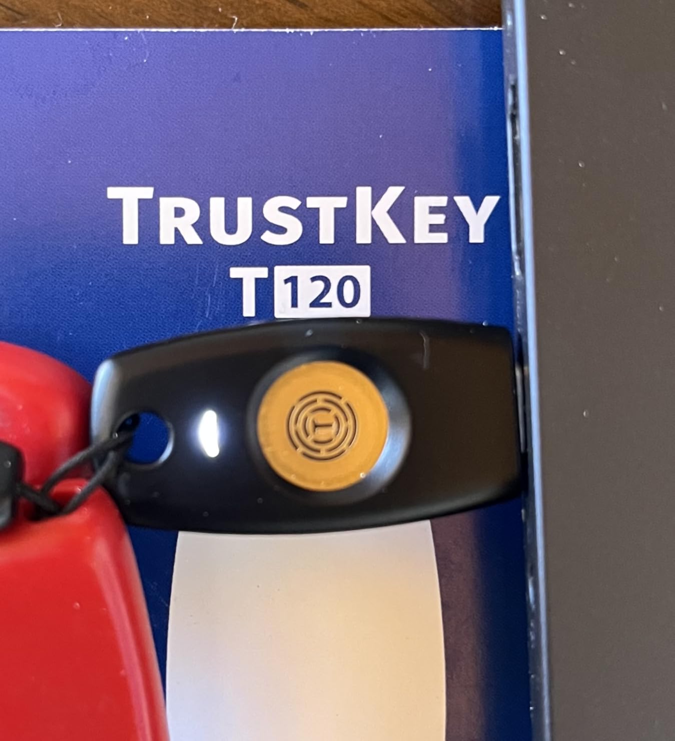 TrustKey T120 FIDO2 U2F Security Key Passkey, Two-Factor Authentication (2FA), USB-C, PIN+Touch (Non-Biometric) customer photo 1
