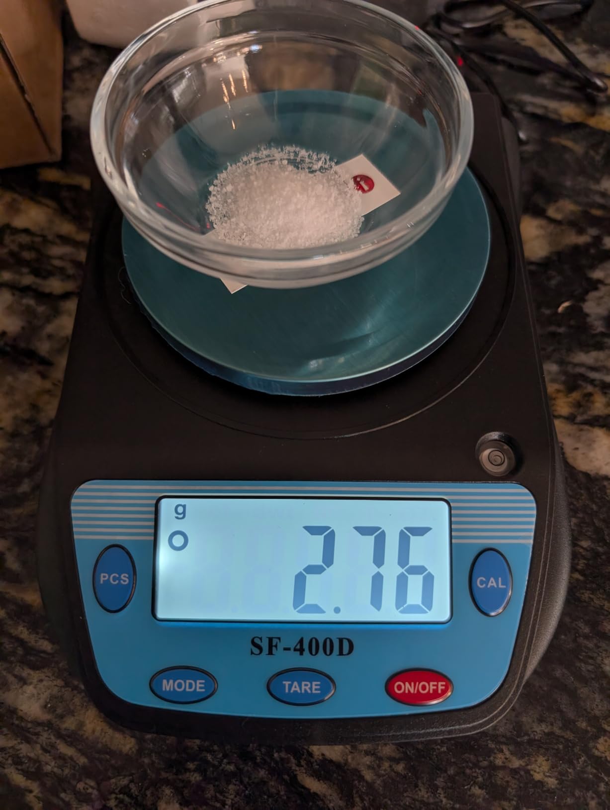 Bonvoisin Digital Lab Scale 600g x 0.01g Precision Electronic Scale LCD Display Analytical Balance Jewelry Scale Scientific Scale 0.01g Accuracy customer photo 1