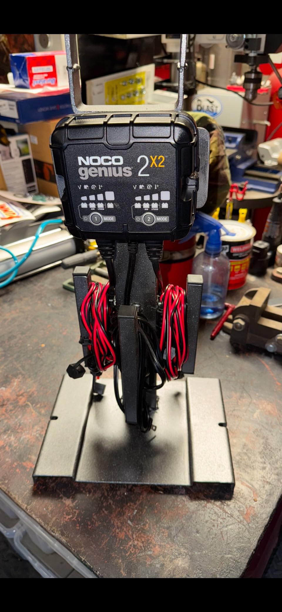 NOCO GENIUS2X2, 6V/12V 2-Bank Smart Battery Charger, Trickle Charger & Maintainer - Charges 2 Batteries at Once with Overcharge Protection and Desulfator customer photo 1