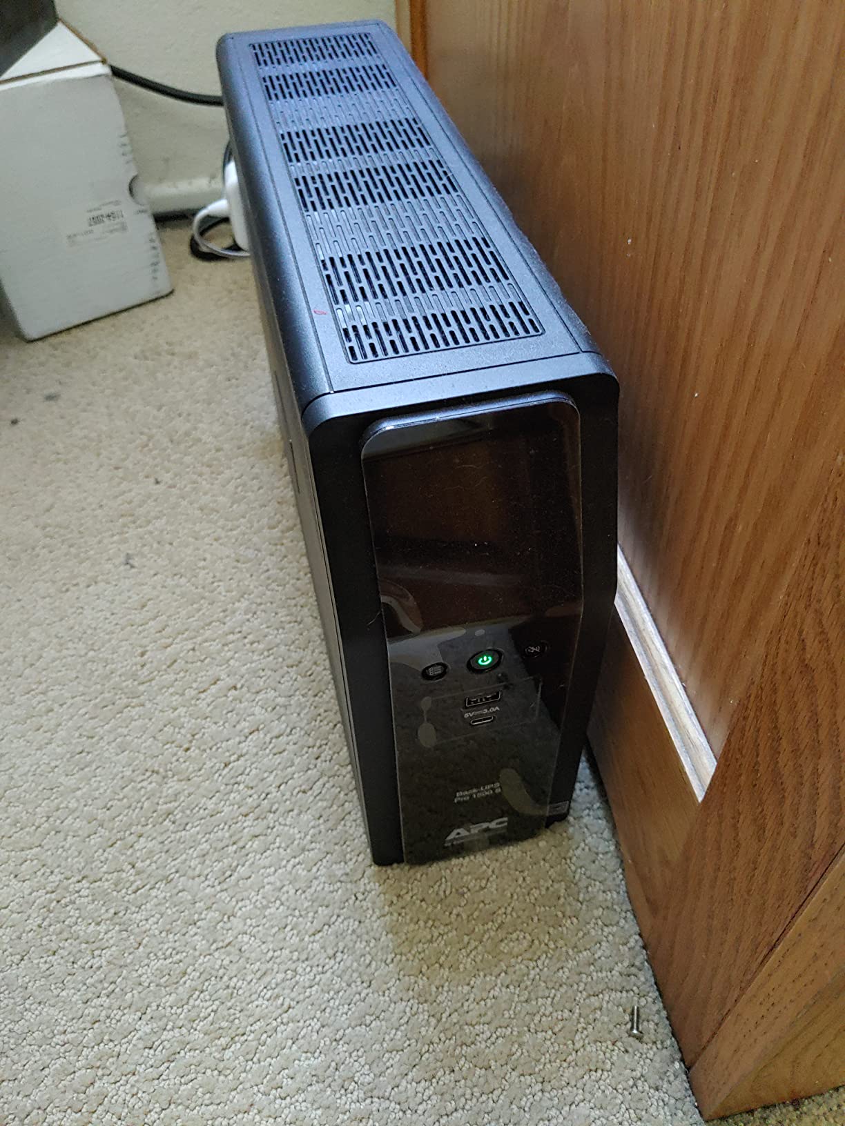 APC UPS 1500VA/900W Pure Sine Wave UPS for Computer, Electronics, BR1500MS2 | Back-UPS Pro Sinewave UPS customer photo 2