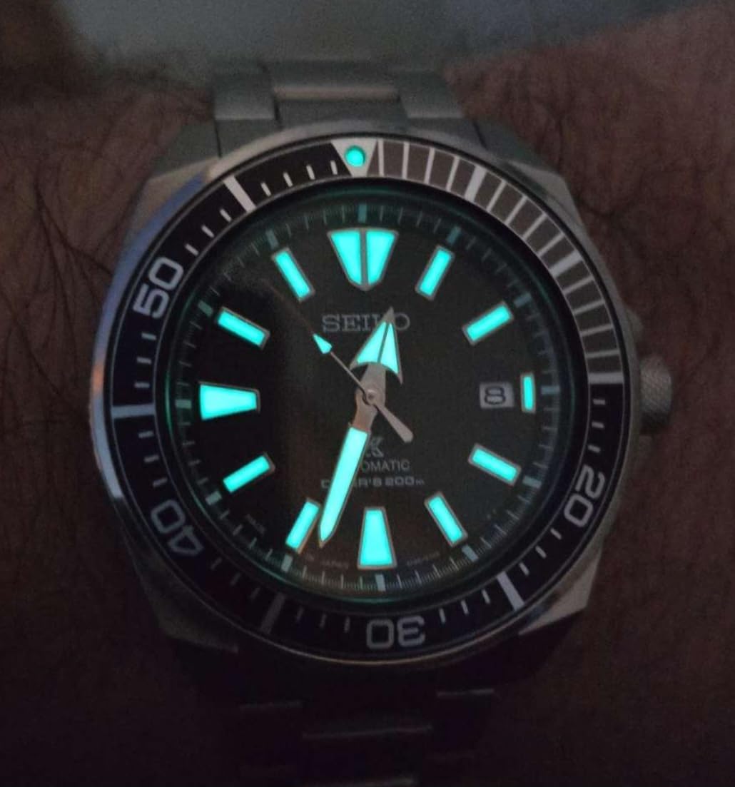 Seiko SRPF03 Automatic Dive Watch for Men - Prospex Special Edition - LumiBrite Hands, Hardlex Crystal - 200M Water Resistant customer photo 1