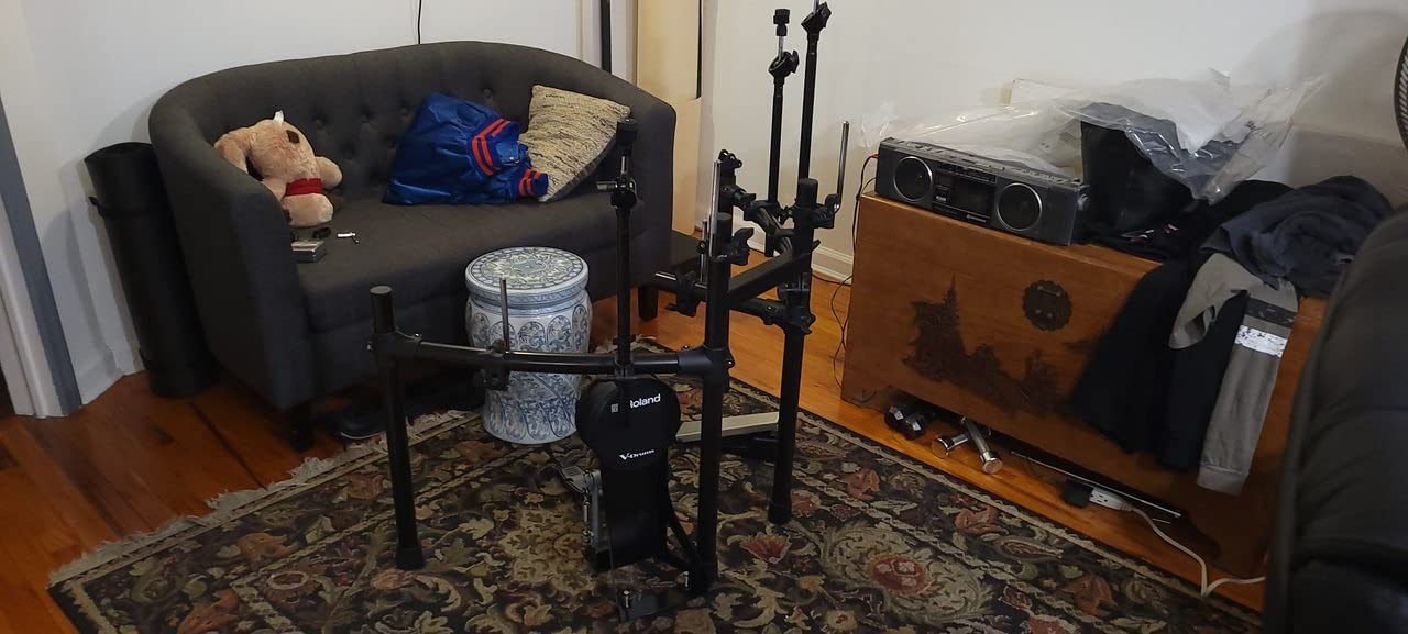 Roland TD-07KV Electronic V-Drums Kit - Legendary Dual-Ply All Mesh Head Kit with Superior Expression and Playability, Bluetooth Audio & MIDI, USB for Recording Audio and MIDI Data, 40 Free Melodics Lessons customer photo 1