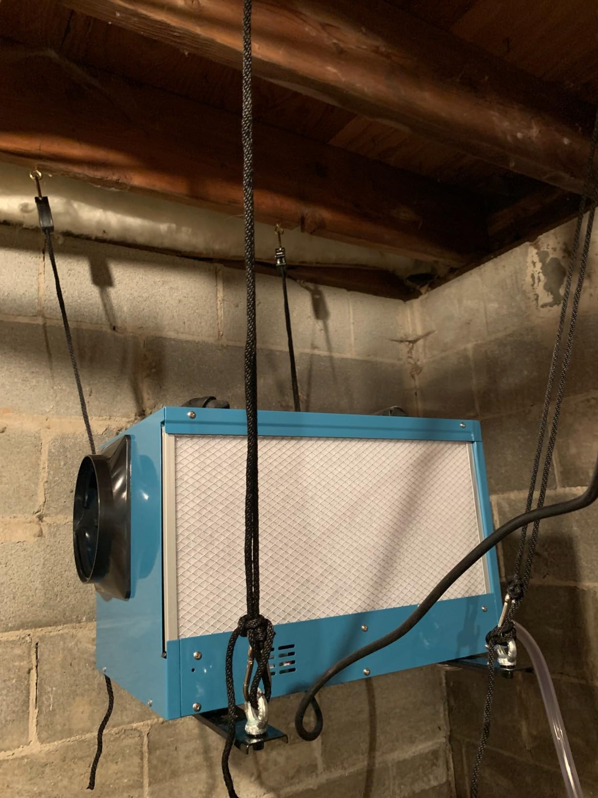 ALORAIR Commercial Dehumidifier 113 Pint, with drain Hose for Crawl Spaces, Basements, Industry Water Damage Unit, Compact, Portable, Auto Defrost, Memory Starting, Sentinel HD55 customer photo 2