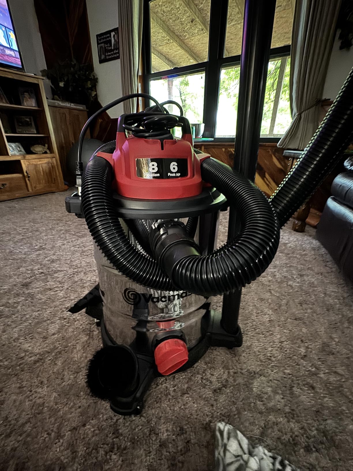 Vacmaster VOC508S 1101 5-Gal 4 Peak HP Stainless Steel Wet/Dry Vac customer photo 1