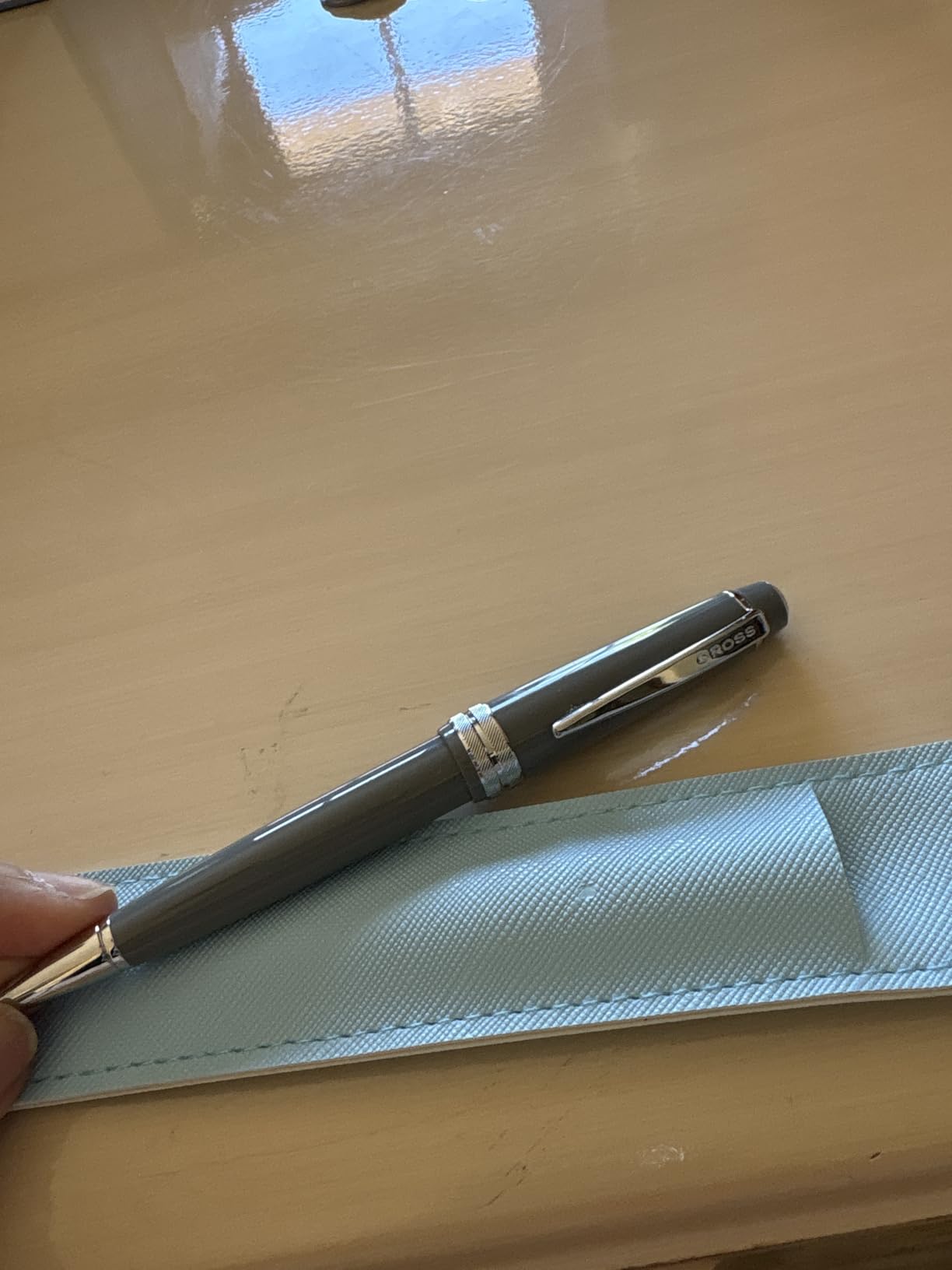 Cross Bailey Matte Black Lacquer Ballballpoint Pen, Medium Point, Black Ink customer photo 1