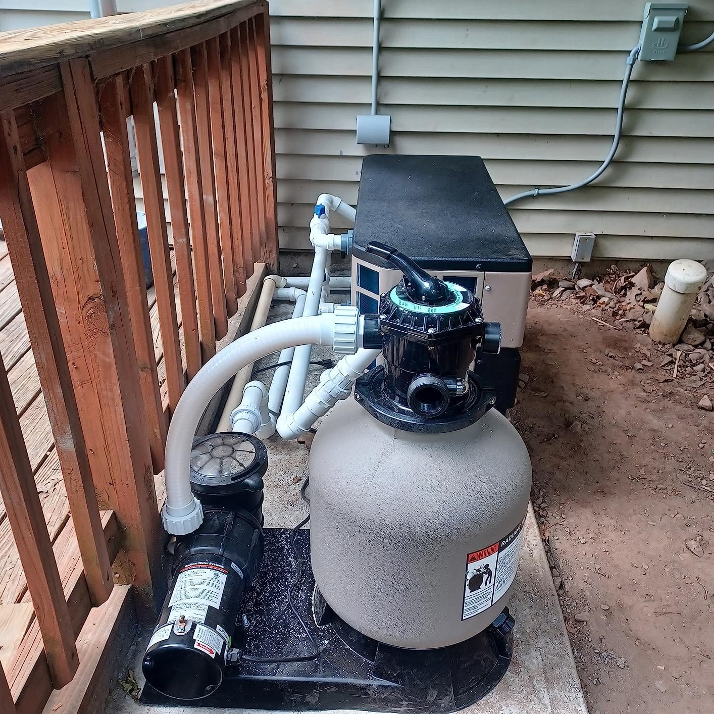 Hayward W3HP50HA2 HeatPro Heat Pump customer photo 1