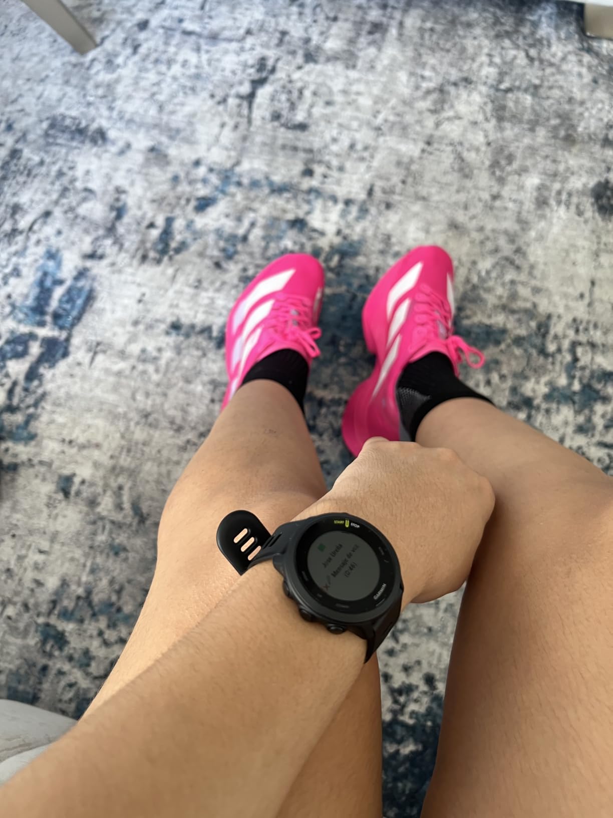 Garmin Forerunner 55, GPS Running Watch with Daily Suggested Workouts, Up to 2 Weeks of Battery Life, Black - 010-02562-00 customer photo 1