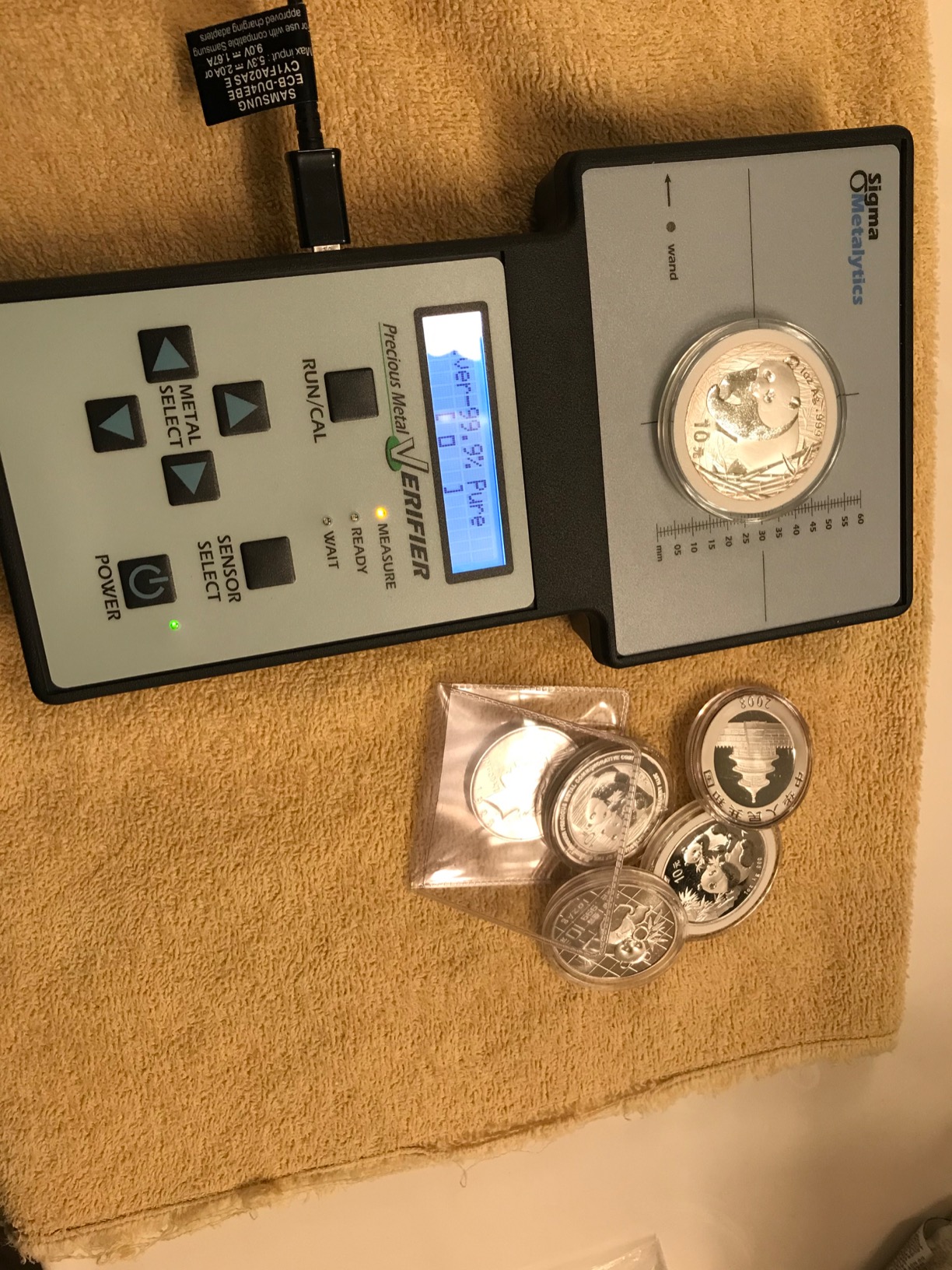 Sigma Metalytics Precious Metal Verifier PMV Basic Set with Case and Large & Small Wands customer photo 2