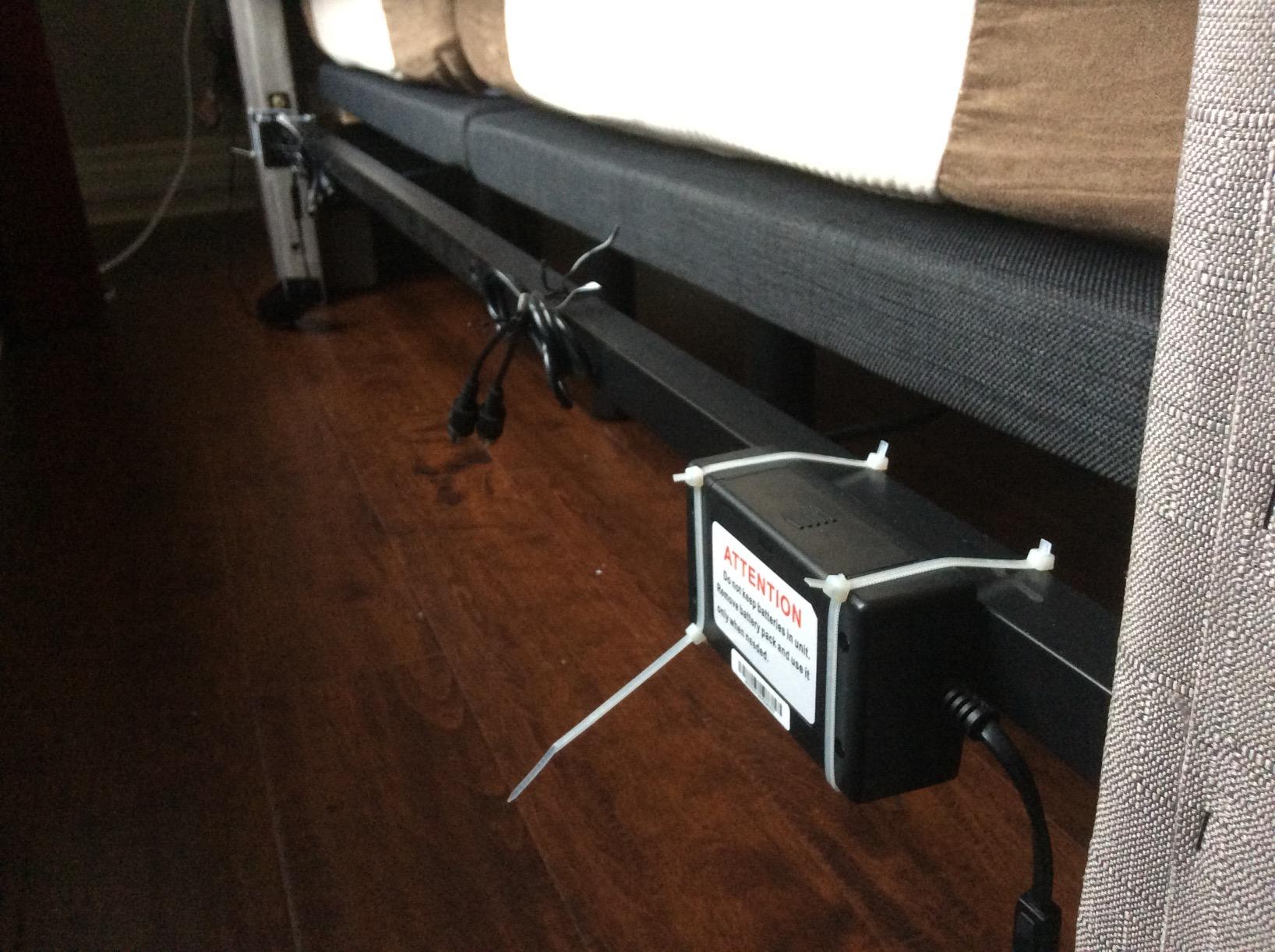 Blissful Nights e4 King Adjustable Bed Frame with Massage, Anti-Snore, Zero Gravity, USB Charging, Under Bed Lights, Wireless Remote Head and Foot Incline customer photo 2