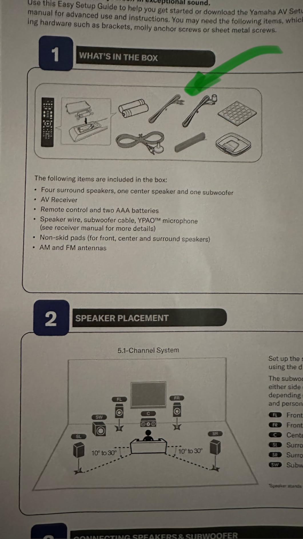 Yamaha YHT-5960U Home Theater System with 8K HDMI and MusicCast customer photo 1