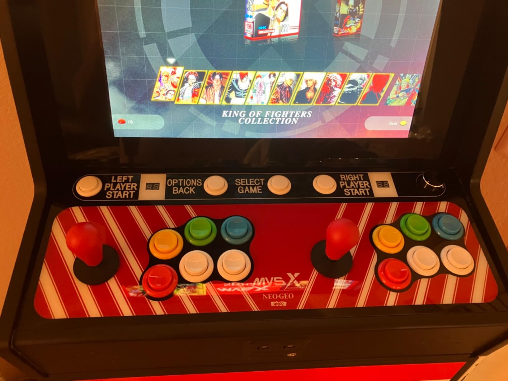 UNICO MVSX Home Arcade, Preloaded 50 SNK Licenced Retro Games, Support Two Players to Play Games Concurrently, Including The King of Fighters/Metal Slug and More customer photo 2