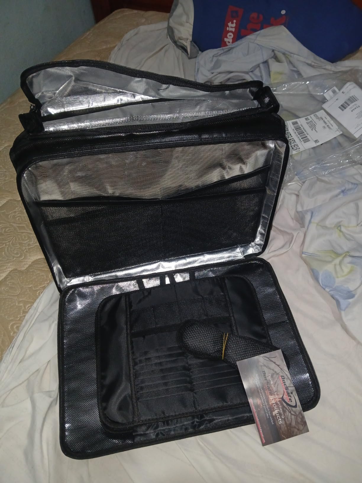 DocSafe Fireproof Document Bag with Multiple Pockets,5200°F Large (17