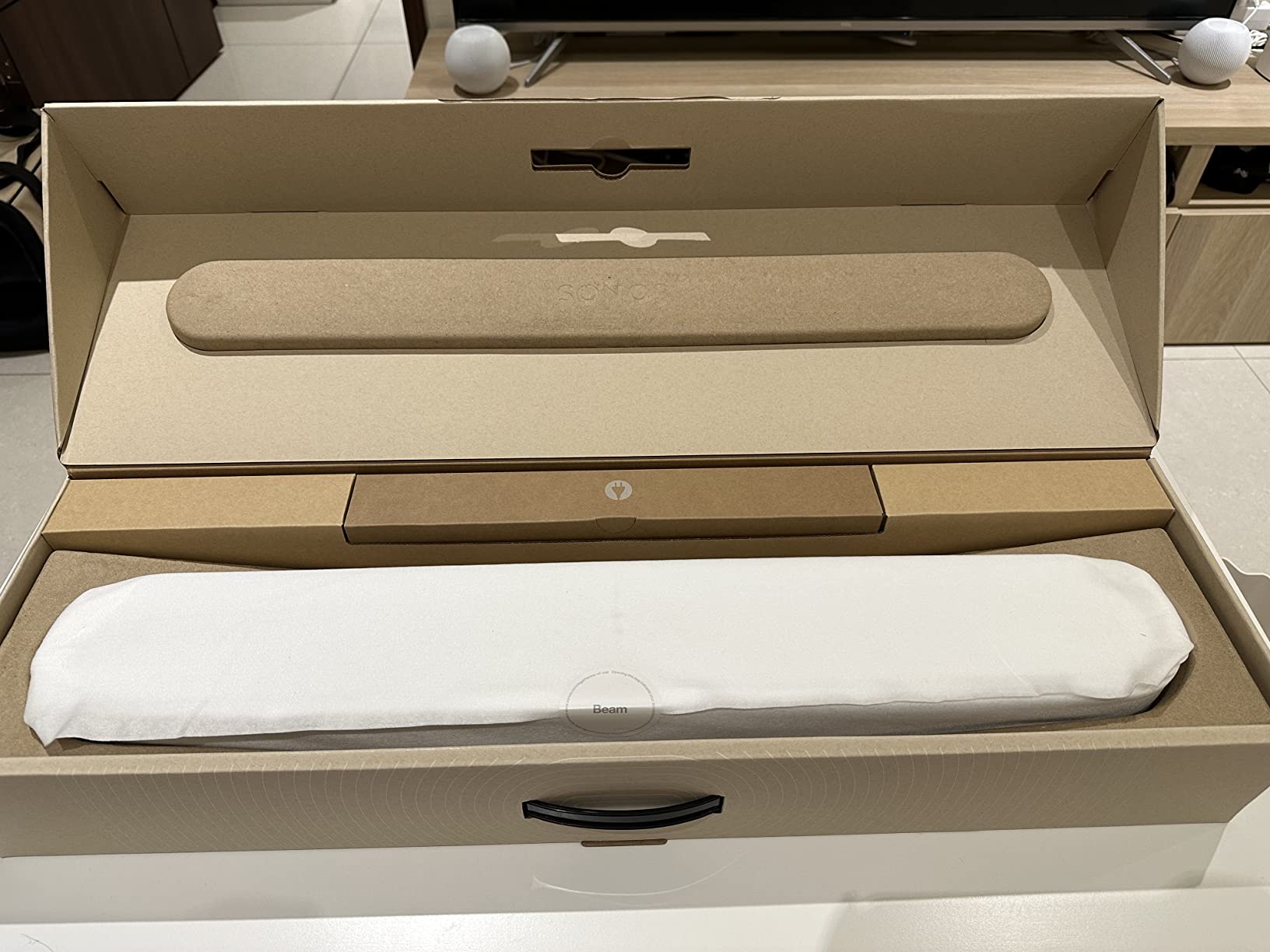 Sonos Beam Gen 2 - Black - Soundbar with Dolby Atmos customer photo 2