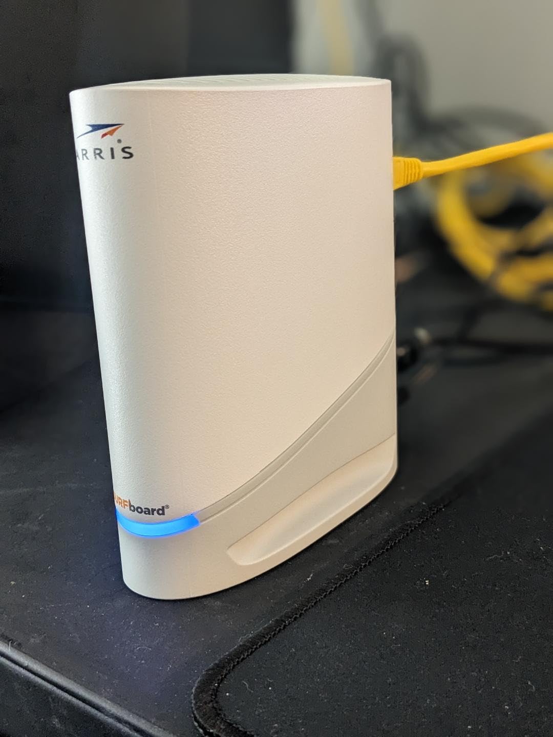 Arris (S33-RB) - Cable Modem - DOCSIS 3.1 Multi-Gigabit Cable Modem for Comcast Xfinity, Cox, Spectrum & More 1 & 2.5 Gbps Ports 2.5 Gbps Max Internet Speeds 4 OFDM Channels 1 Year Warranty - Renewed customer photo 1