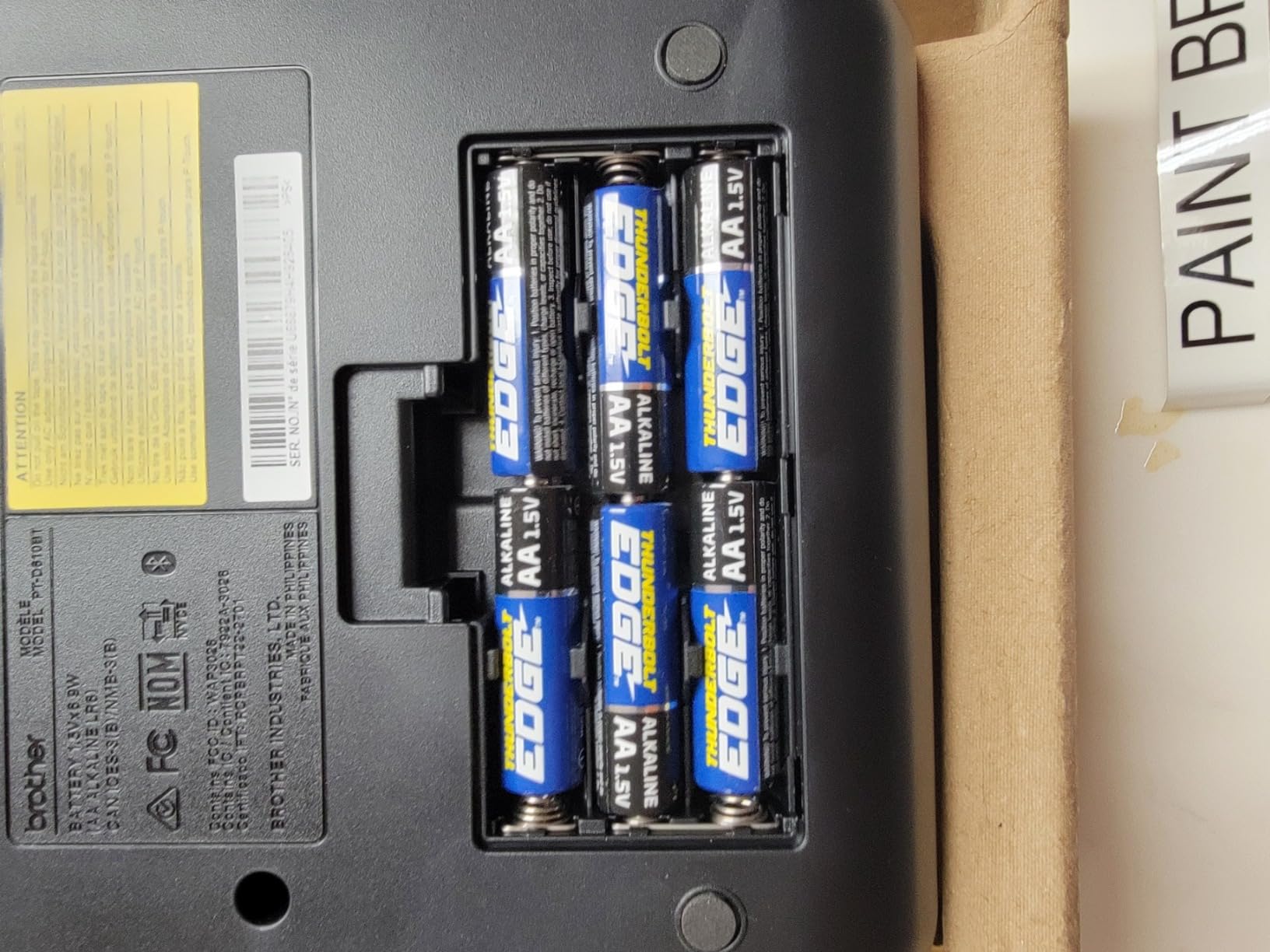 Brother P-Touch PT-D610BT Business Professional Connected Label Maker with Bluetooth | Bluetooth connectivity customer photo 2