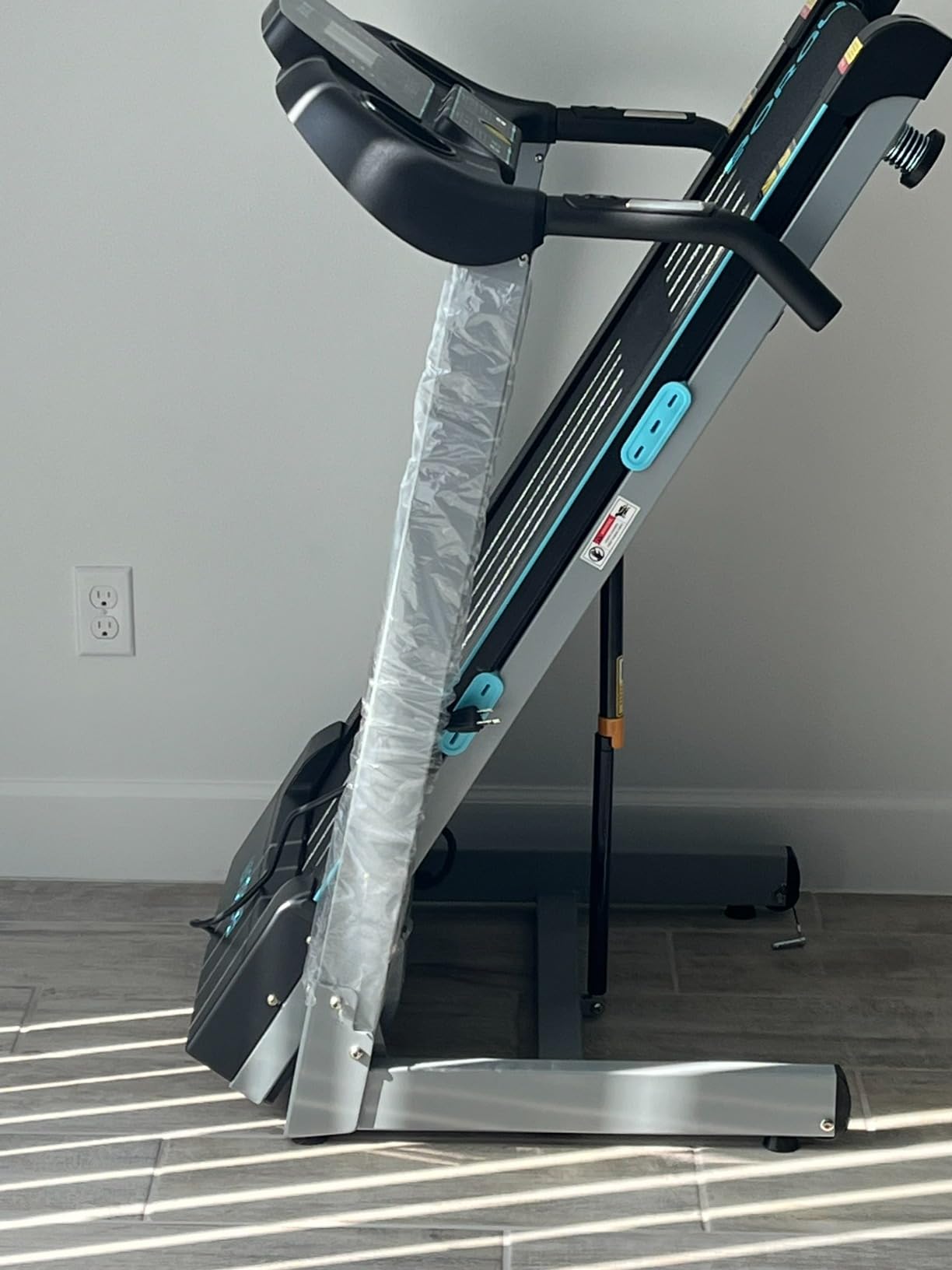 Treadmill with Auto Incline Folding Electric Treadmill for Home | 300 lb Capacity, 3.0HP, Running Machine with 45.3