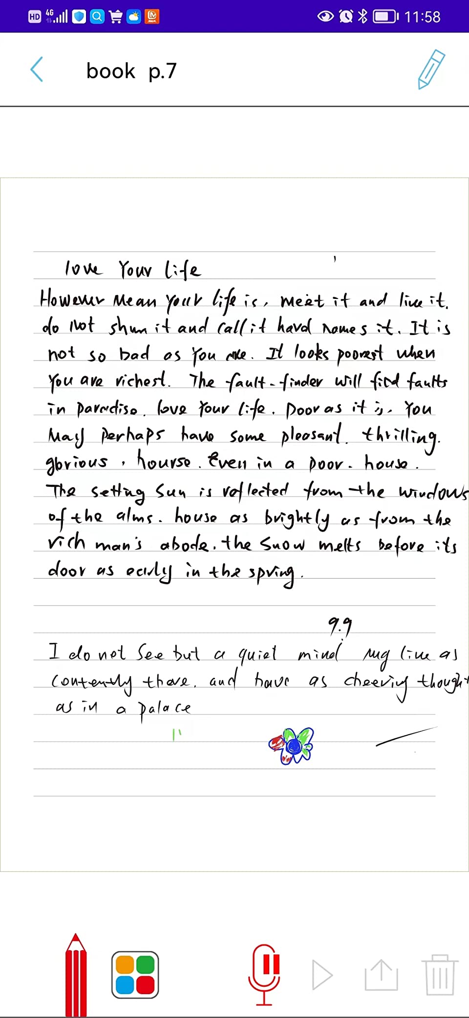 2 in 1 Digital Pen Smart Pen Writing Set, Includes Smartpen, Notebook, Use with Ophaya App for Notes Taking, Recording, Storing customer photo 1