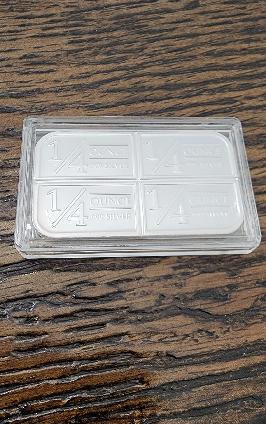Batiyeer 100 Pcs 1 oz Silver Bar Holder Case, Clear Acrylic Capsules with Storage Box, 1 Ounce Gold Bar Holder for Bullion Storage, Collectors, Investors customer photo 2
