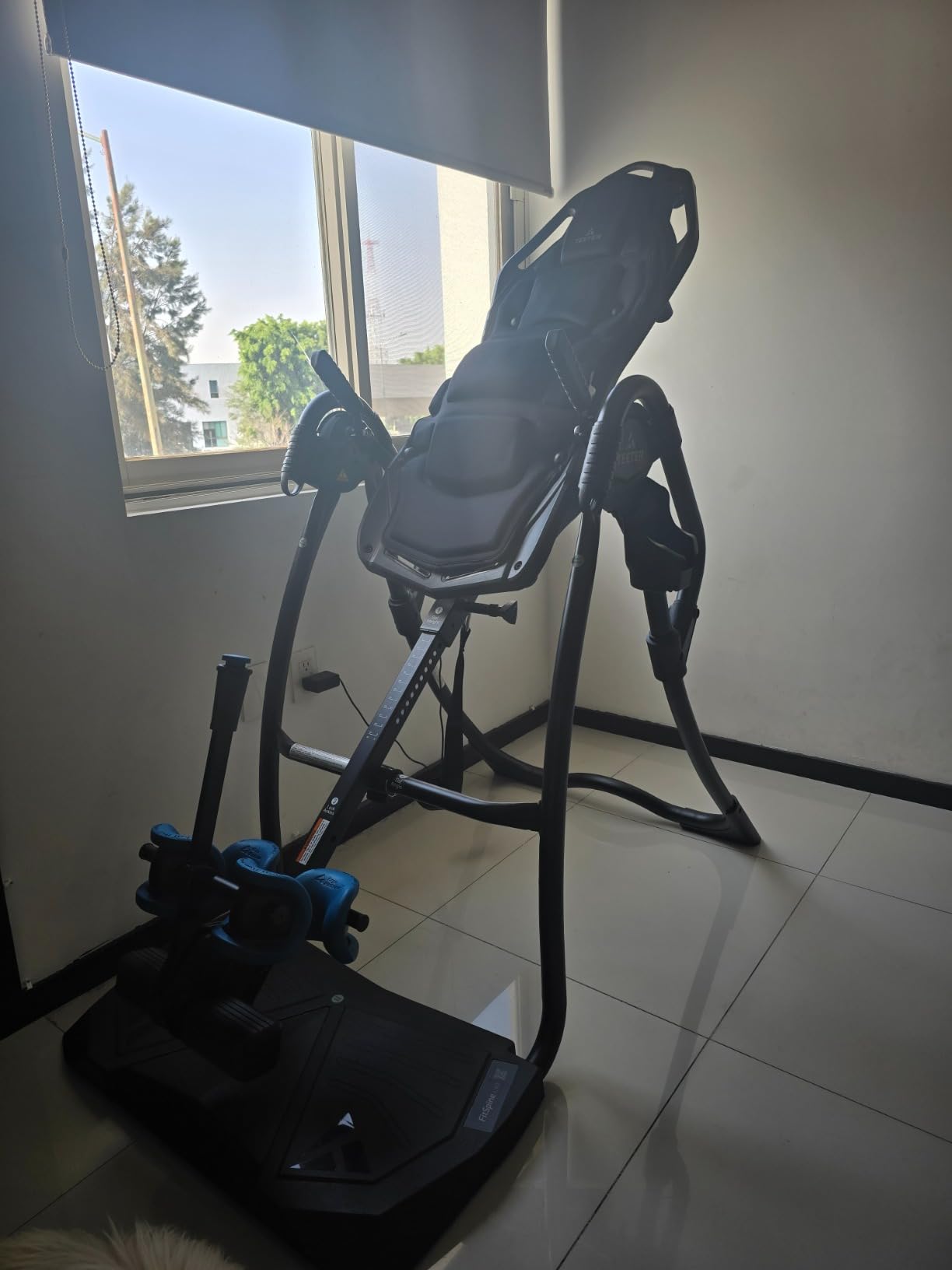 TEETER FitSpine LX9 Inversion Table, Deluxe Easy-Reach Ankle Lock, Decompression Surface for Back Pain Relief, Integrated Accessories, UL Safety Certified, Heavy-Duty 300 lb Capacity, FDA Registered customer photo 2