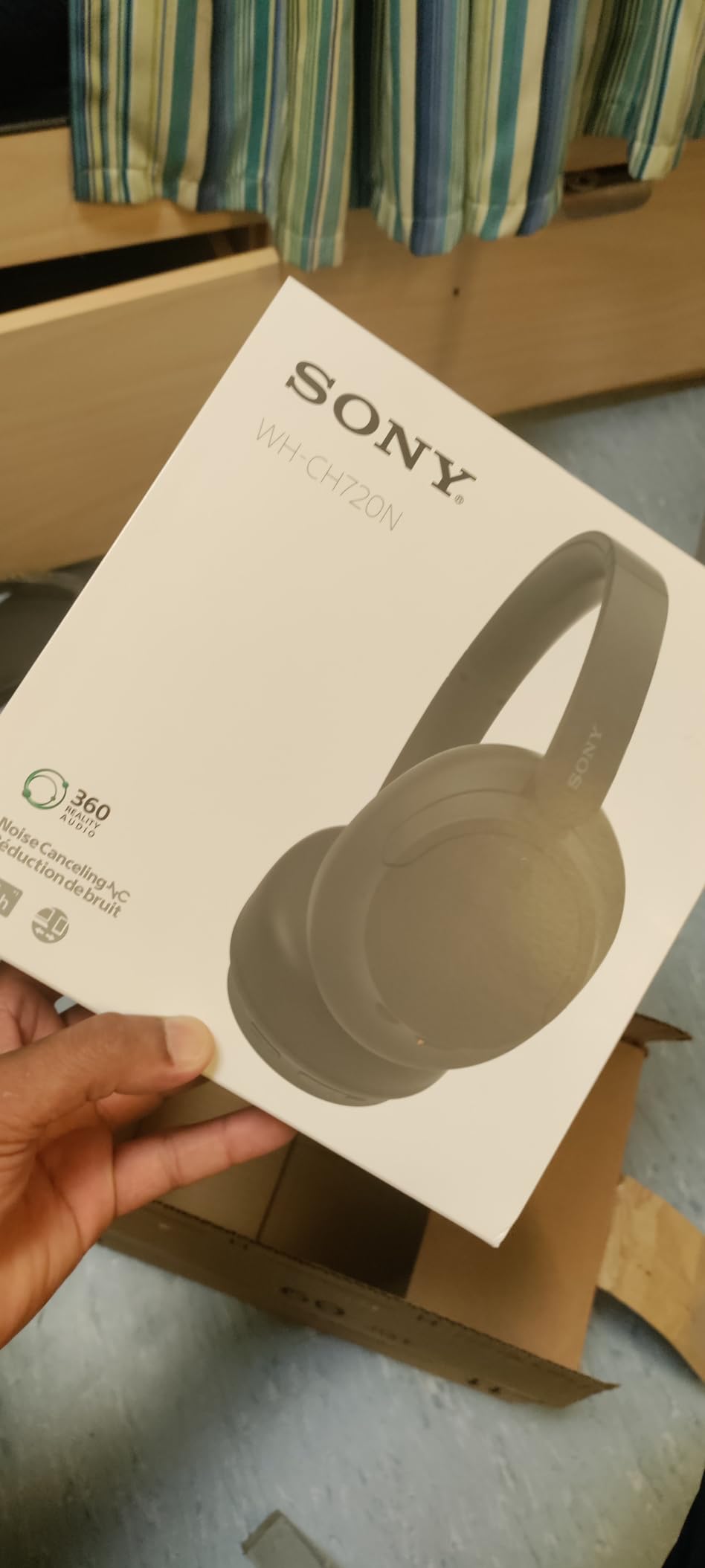 Sony WH-CH720N Noise Canceling Wireless Headphones Bluetooth Over The Ear Headset with Microphone and Alexa Built-in, Black | Comfortable Lightweight Design, Dual Noise Sensor technology, Up to 35 Hrs Battery with Quick Charging, Multipoint Connection customer photo 2