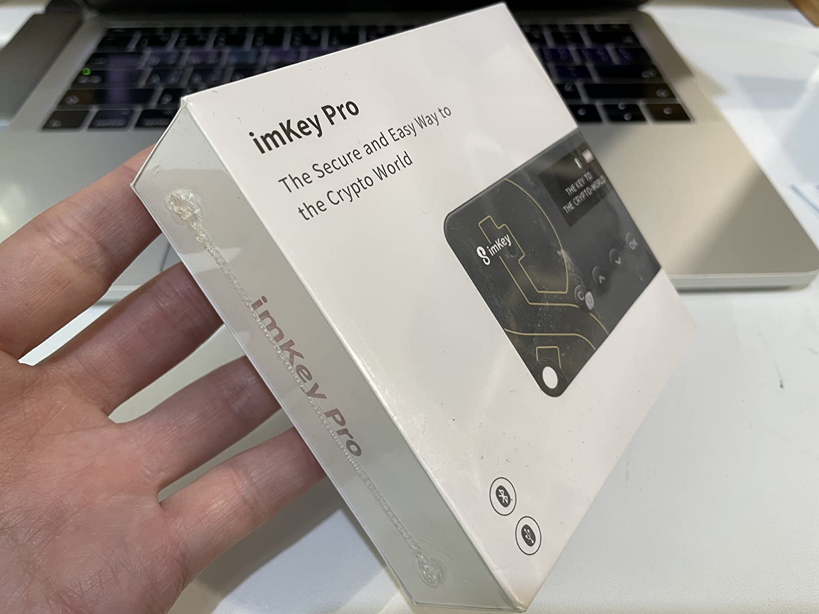 imKey Pro Crypto Hardware Wallet Secure Cold Crypto Wallet with Offline Storage CC EAL6+ Secure for Digital Assets Bitcoin Ethereum XRP NFTs & ERC20 Tokens customer photo 2