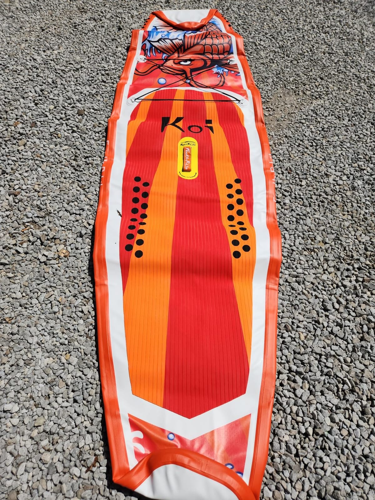 FEATH-R-LITE Inflatable Stand Up Paddle Board with Beginner SUP Accessories | 10'6''/11' Ultra-Light SUP,Anti-Slip EVA Deck,Versatile Yoga Inflatable Paddle Boards for Adults & Youth of All Skill Levels customer photo 1